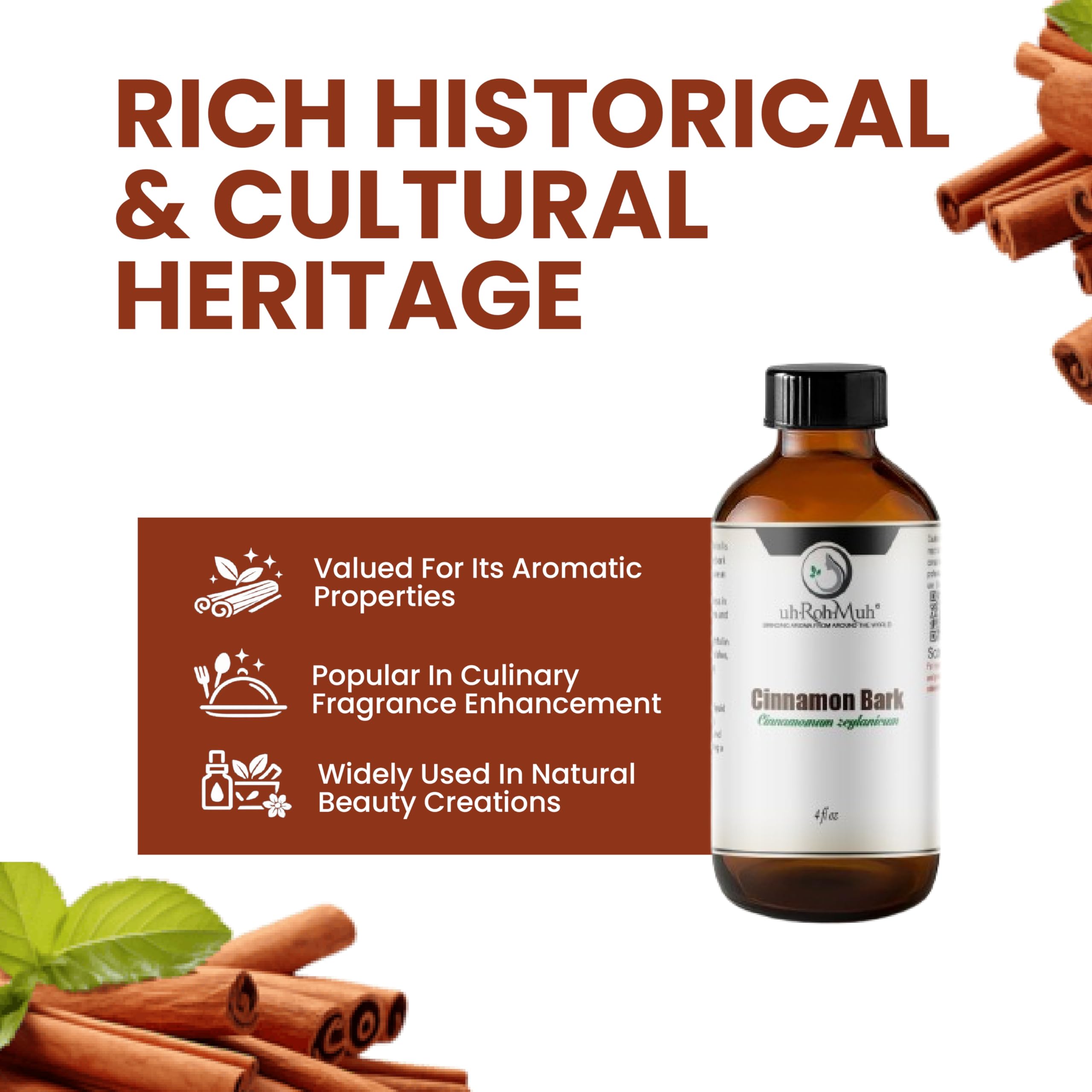 Amazon.com: Cinnamon Bark Essential Oil – 100% Pure Steam